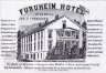 15 - Prospektkort som viser Furuheim Hotel. Hotellet lå der Rallarparken er i dag. (I nedre bydel)